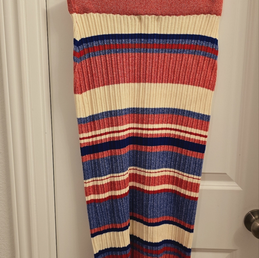 H&M multicolor bodycon skirt